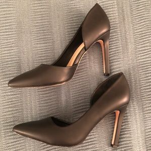 Black Pointed Toe Pump Heels - Forever 21